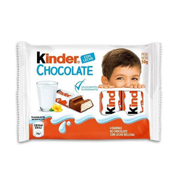 Imagen de Kinder Chocolate X4