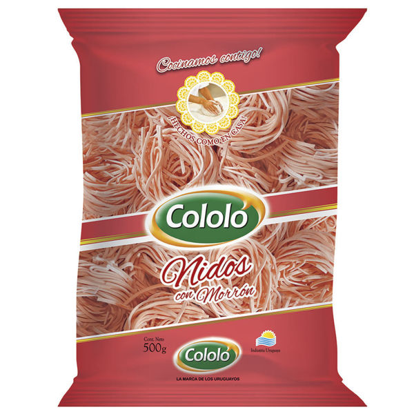 Imagen de Fideos Cololo Nidos C/morron 400 gr