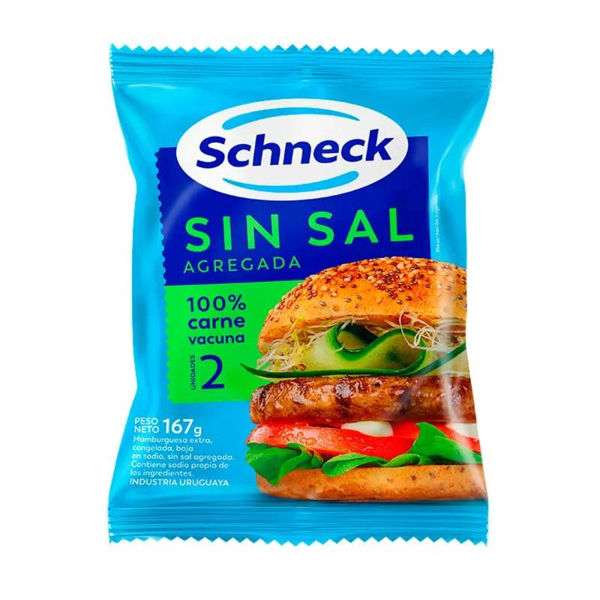 Imagen de Hamburguesa Schneck sin Sal X2