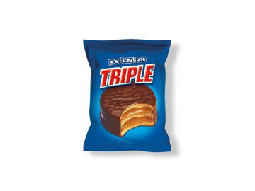 Imagen de Alfajor Portezuelo Triple Chocolate 60 gr