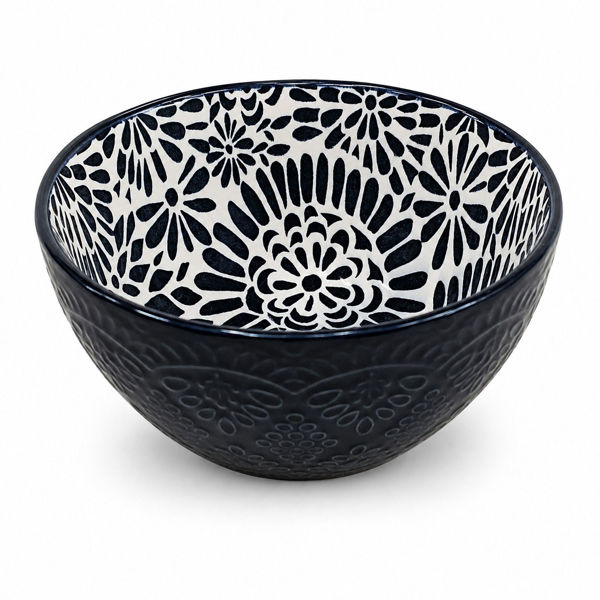 Imagen de Bowl Cer 15x7,5cm Negro Deco