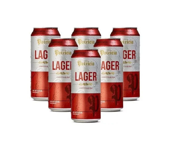 Imagen de Cerveza Patricia Lata 473cc X6