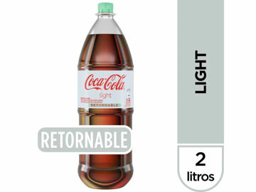 Imagen de Refresco Coca Cola Light Retornable 2 lt