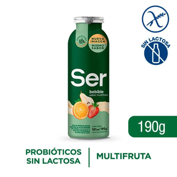 Imagen de Yogurt Ser Mix de Frutas Botella 185 gr