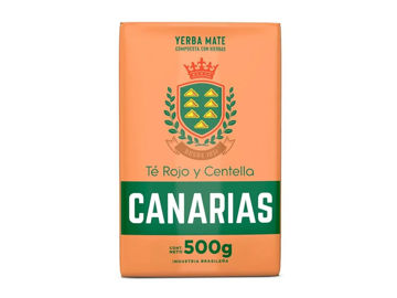 Imagen de Yerba Canarias Te Rojo y Centella 500g