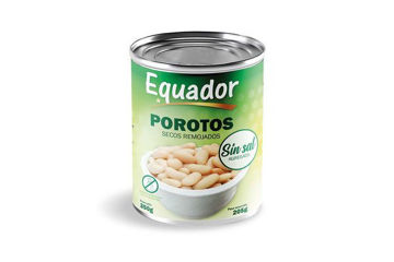 Imagen de Porotos Blancos sin Sal  Equador 350gr