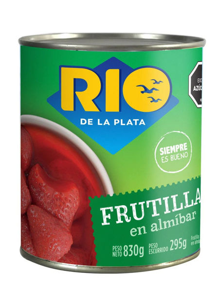 Imagen de Frutillas En Almibar Rio de La Plata 830 gr
