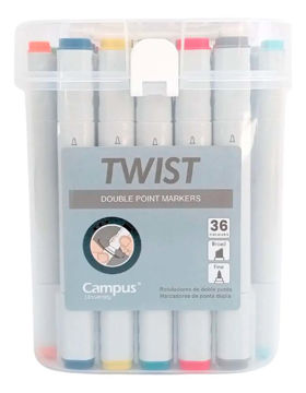 Imagen de Marcadores Campus Twist X36