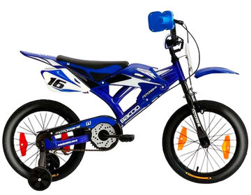 Imagen de Bicicleta 16" Moto Cross Azul