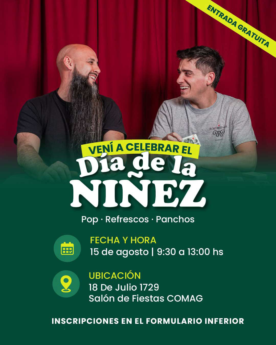 Show de magia El Cajón de los Secretos en COMAG